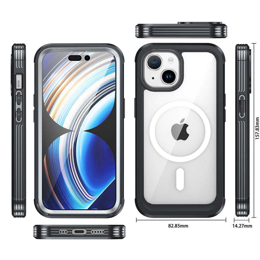iPhone 15 Compatible case Magsafe 360 cover shockproof