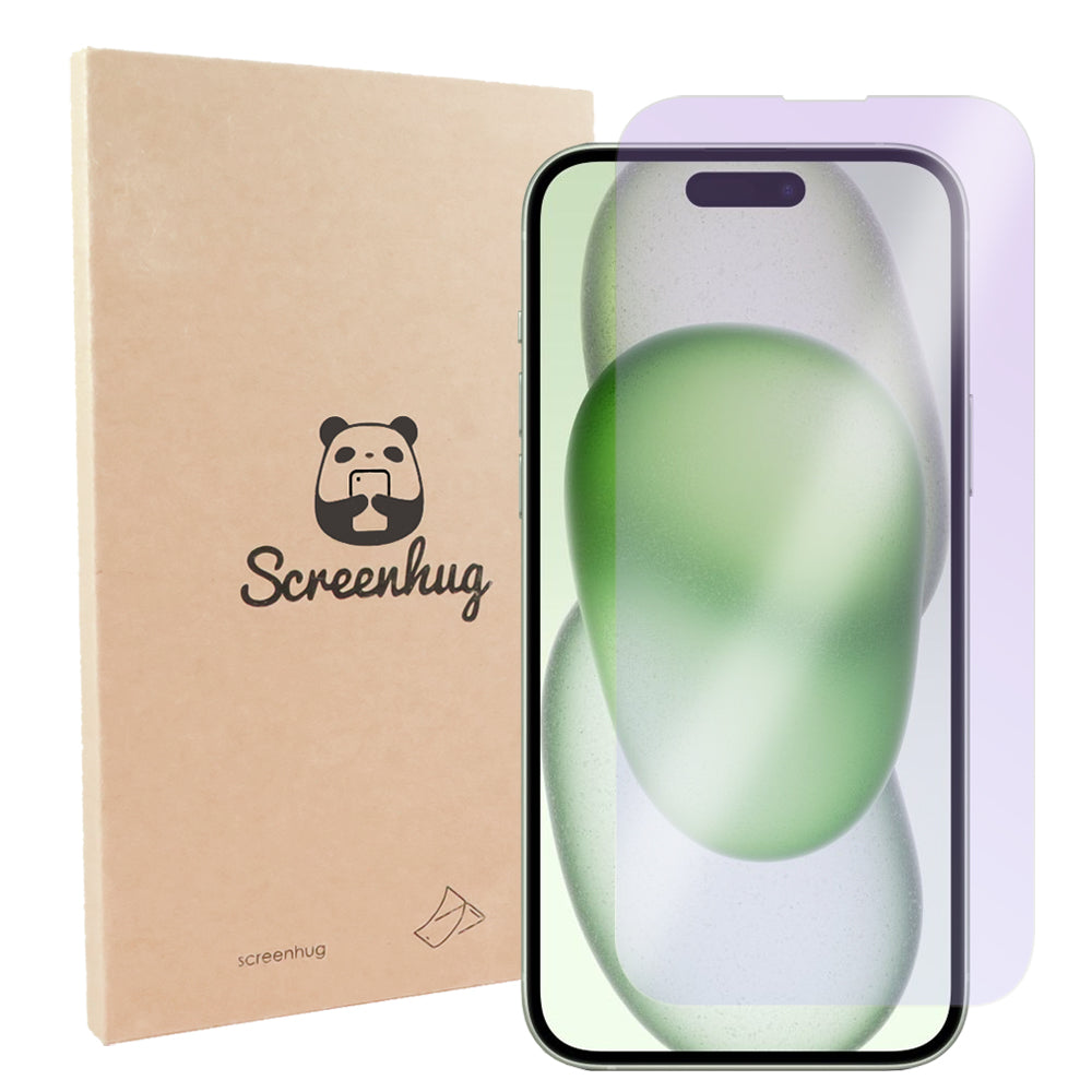 Blue Light Glass Screen Protector for iPhone 15 Plus