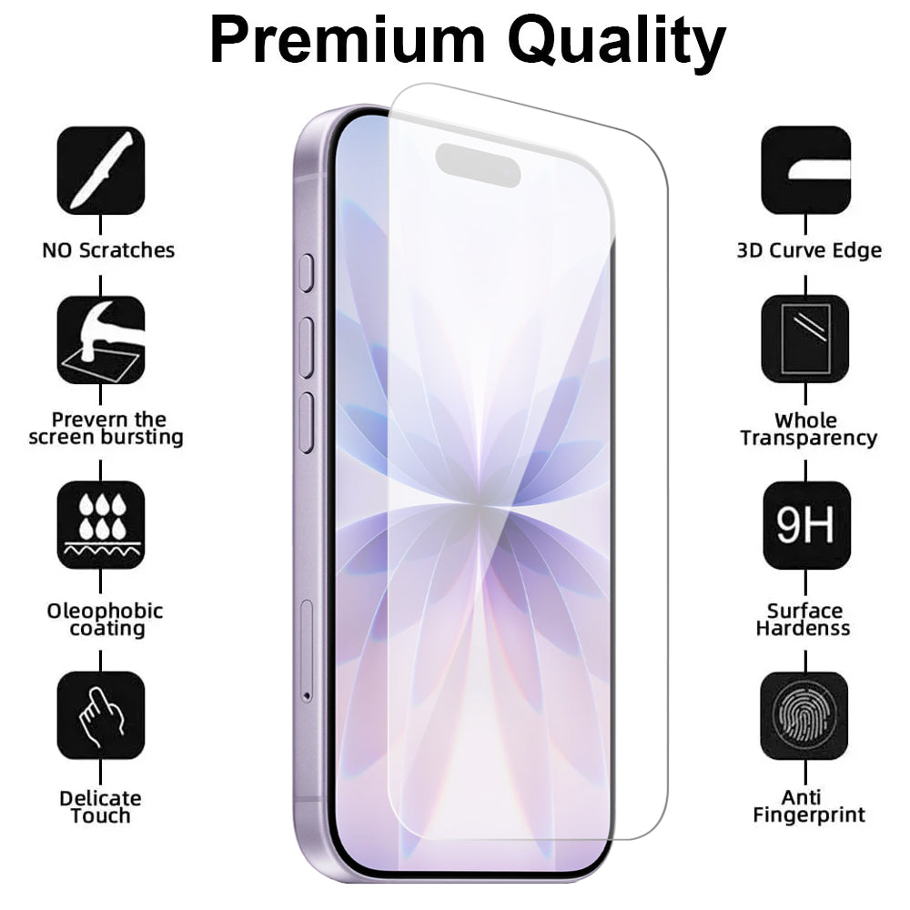 Glass Screen Protector for iPhone 17