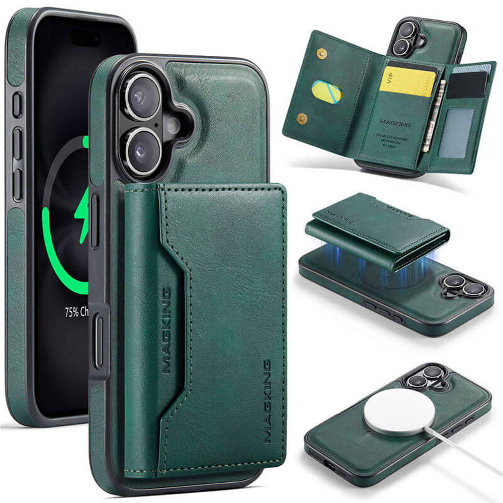 Magsafe Compatible Wallet Case for iPhone 17