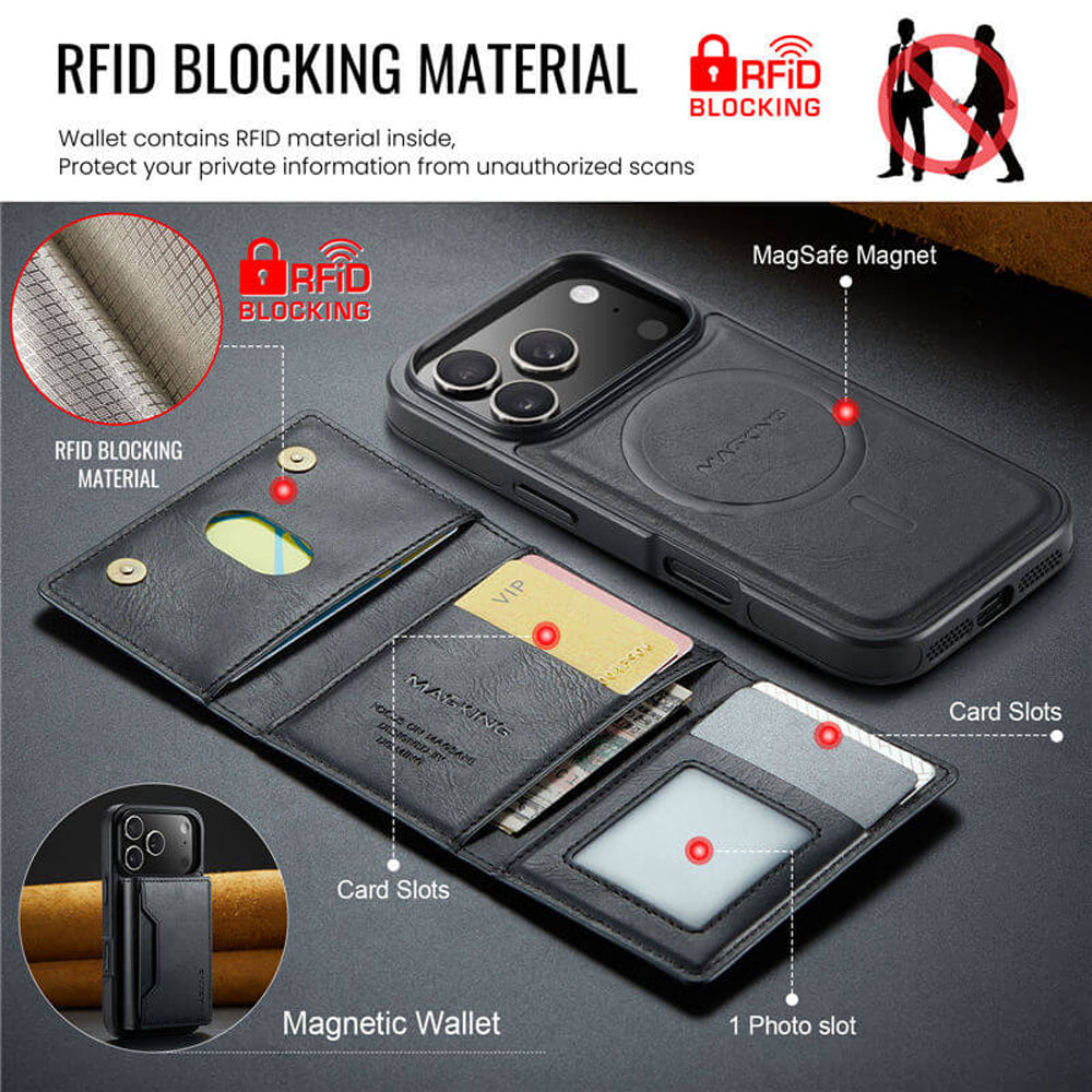 Magsafe Compatible Wallet Case for iPhone 18 Pro
