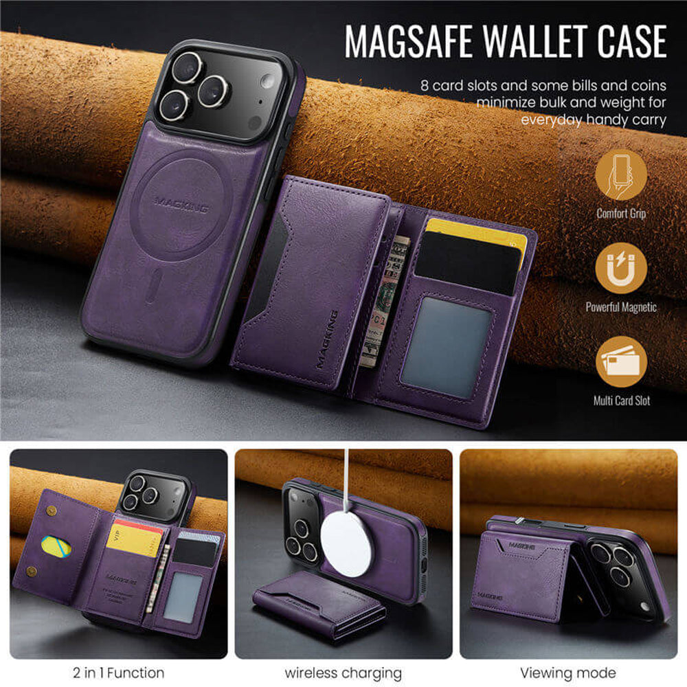 Magsafe Compatible Wallet Case for iPhone 18 Pro