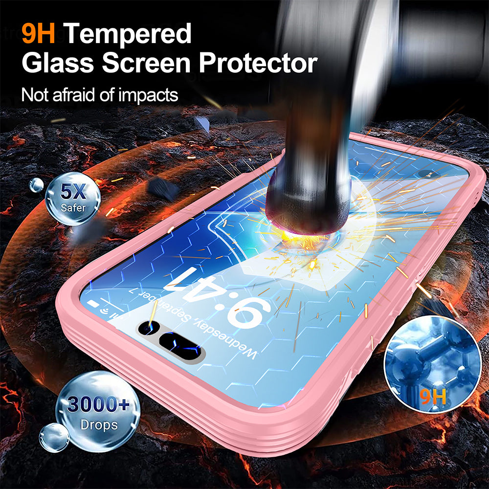 Heavy Duty 360 Magsafe Compatible Case for iPhone 17 Pro