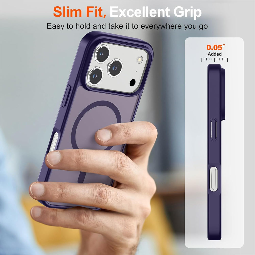 Matte Magsafe Compatible Case for iPhone 17 Pro