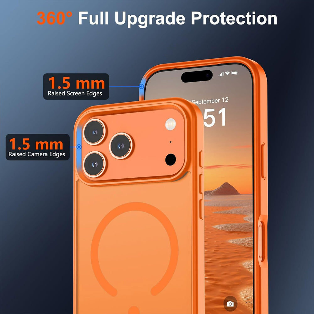 Matte Magsafe Compatible Case for iPhone 17 Pro