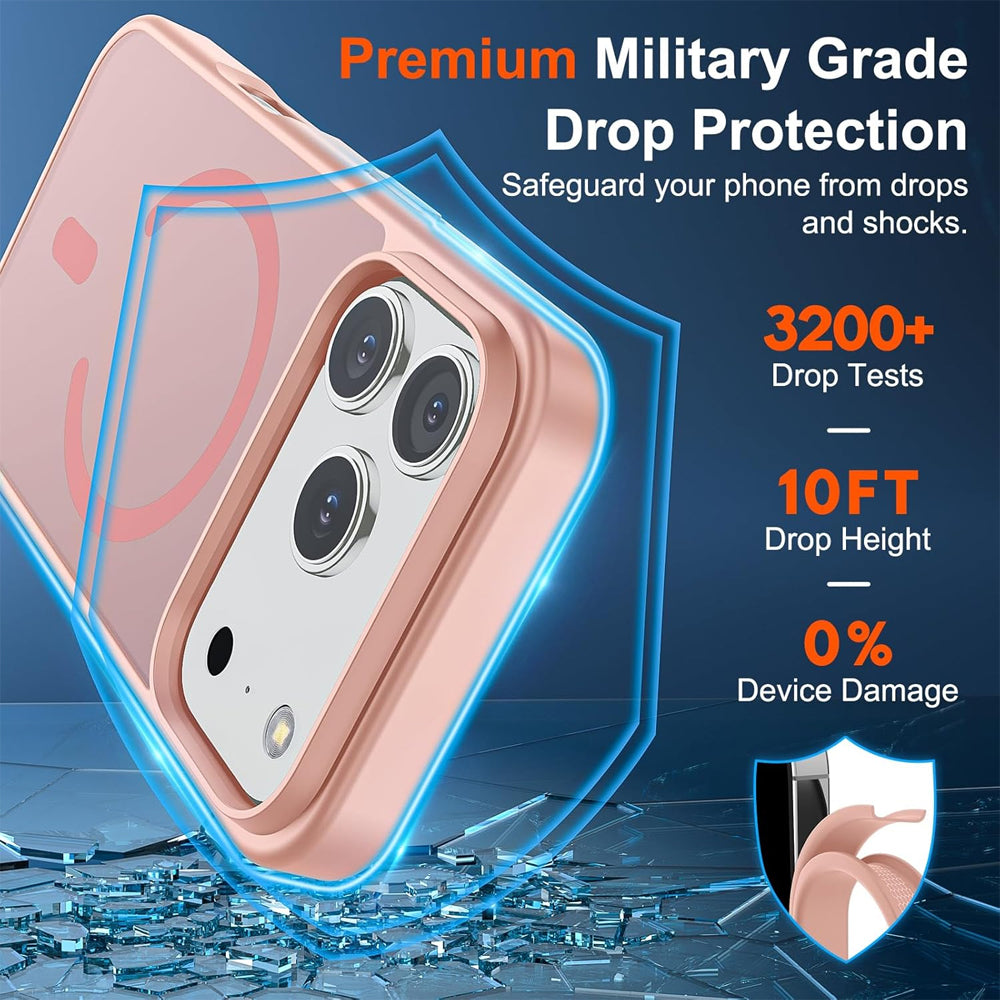 Matte Magsafe Compatible Case for iPhone 17 Pro
