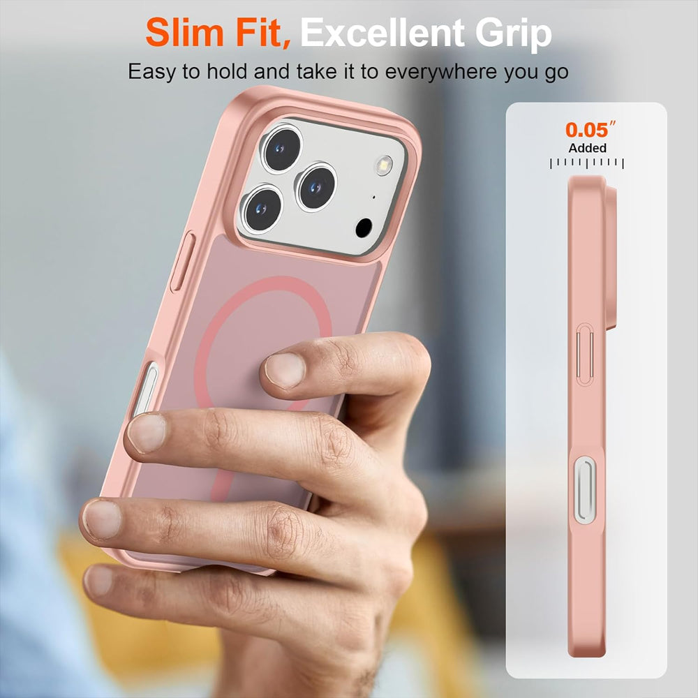 Matte Magsafe Compatible Case for iPhone 17 Pro