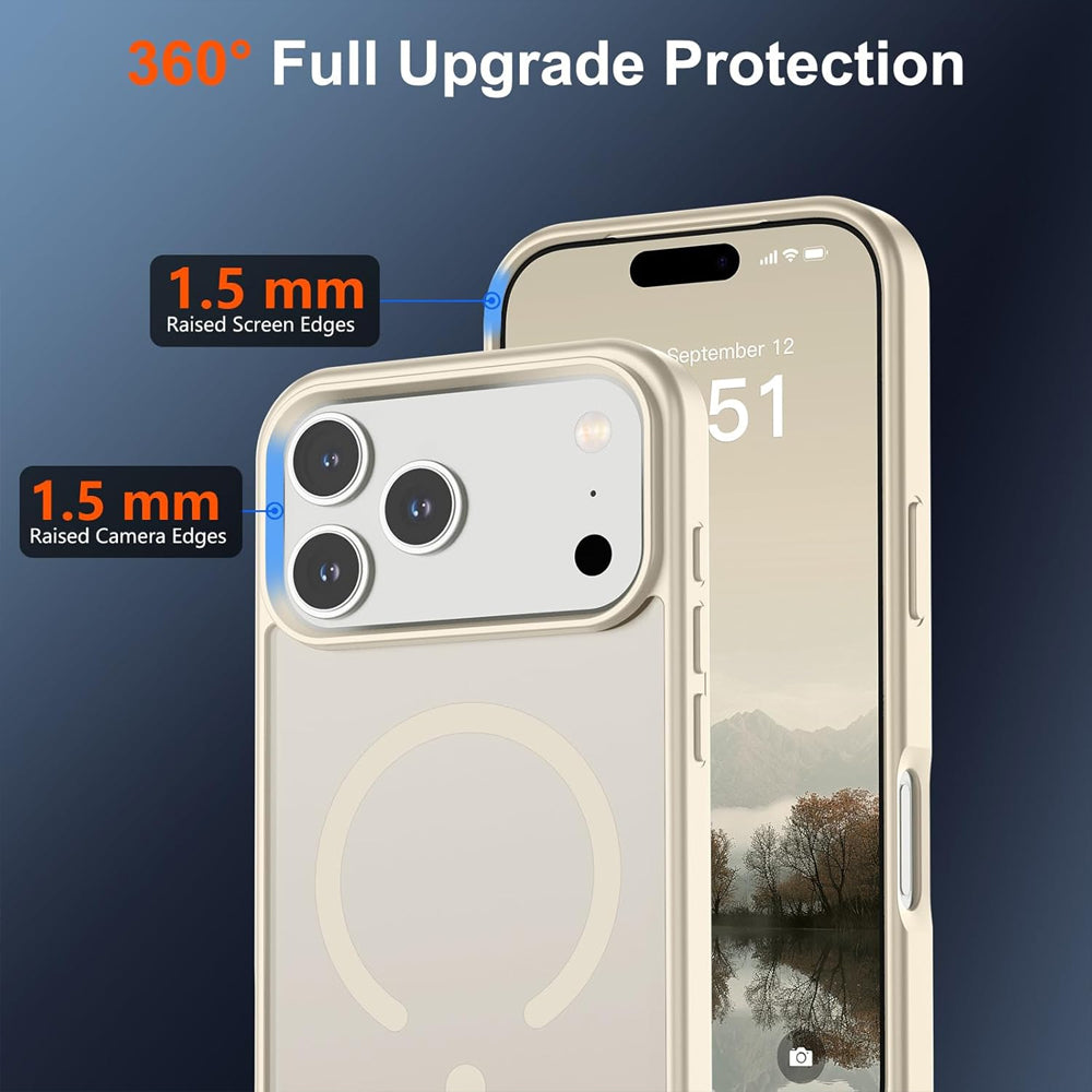 Matte Magsafe Compatible Case for iPhone 17 Pro