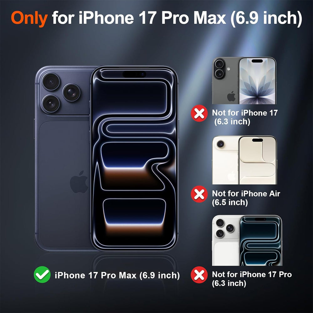 Matte Magsafe Compatible Case for iPhone 17 Pro Max