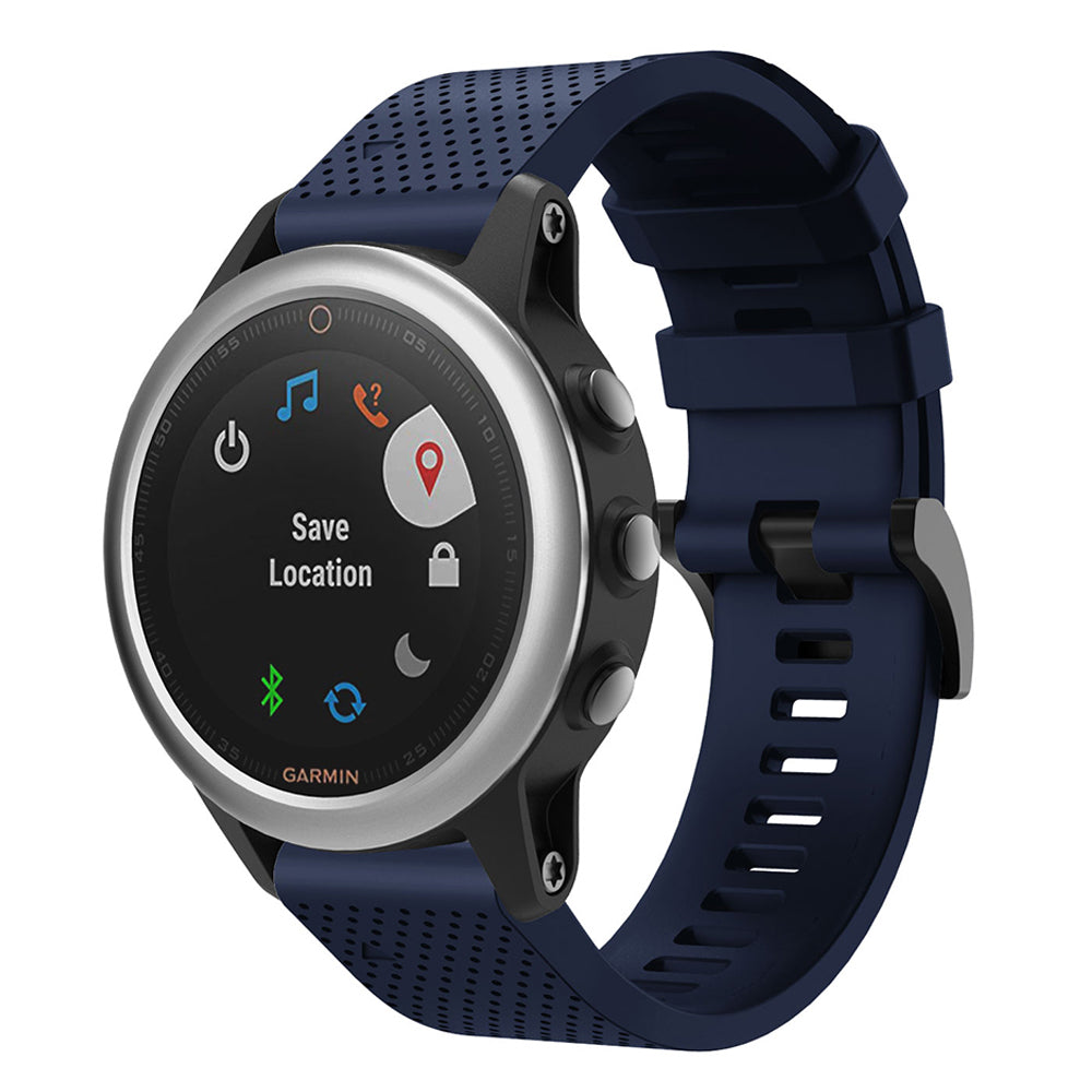 QuickFit Compatible 20mm Rubber Strap for Garmin Fenix 8 (43mm)20mm Rubber Strap for Garmin Fenix 7S / 7S Pro20mm Rubber Strap for Garmin Epix Pro (42mm)