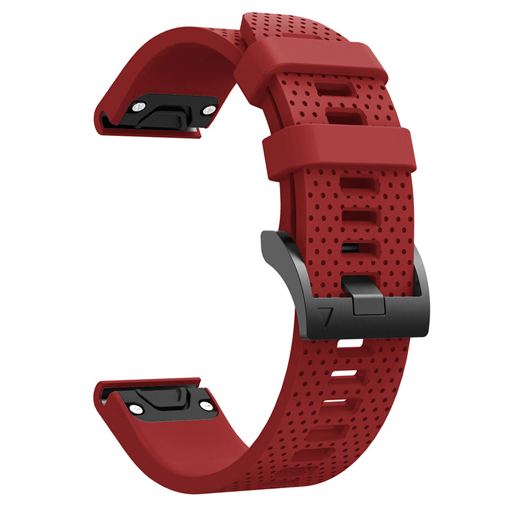 QuickFit Compatible 20mm Rubber Strap for Garmin Fenix 8 (43mm)20mm Rubber Strap for Garmin Fenix 7S / 7S Pro20mm Rubber Strap for Garmin Epix Pro (42mm)