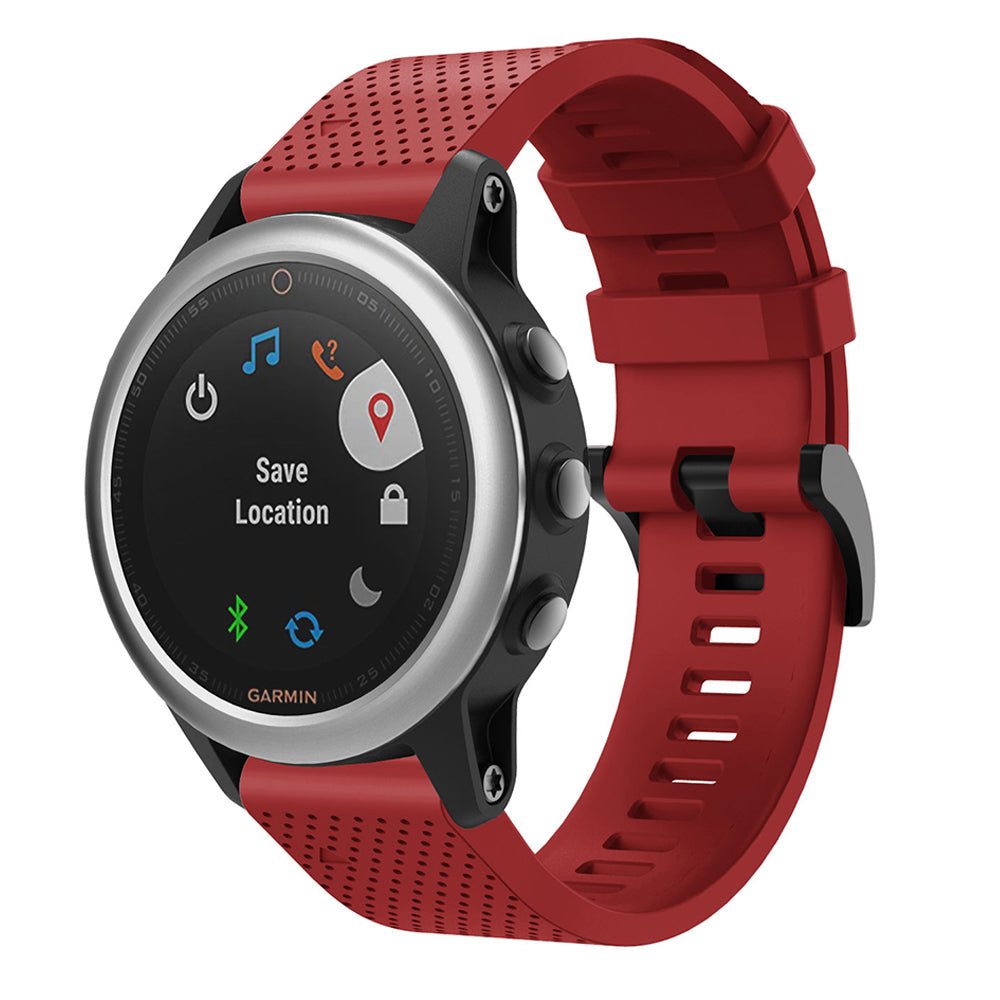QuickFit Compatible 20mm Rubber Strap for Garmin Fenix 8 (43mm)20mm Rubber Strap for Garmin Fenix 7S / 7S Pro20mm Rubber Strap for Garmin Epix Pro (42mm)