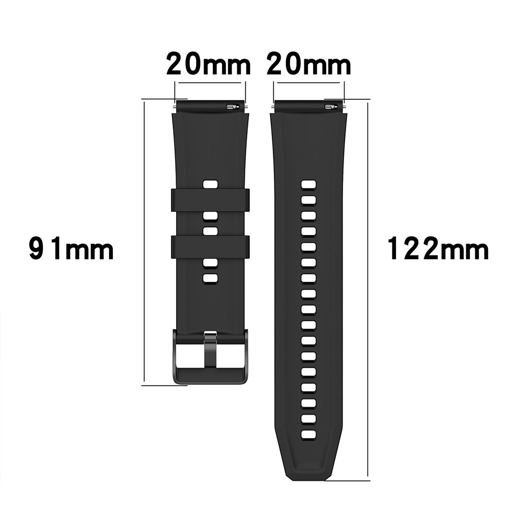 Rubber Strap for Samsung Galaxy Watch 6 Classic