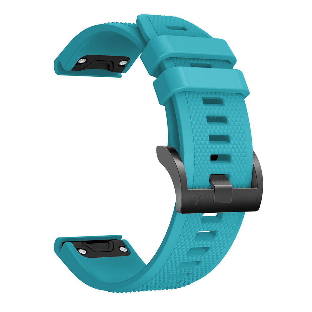 QuickFit 22mm Rubber Strap for Garmin Fenix 7 / 7 Pro (47mm)