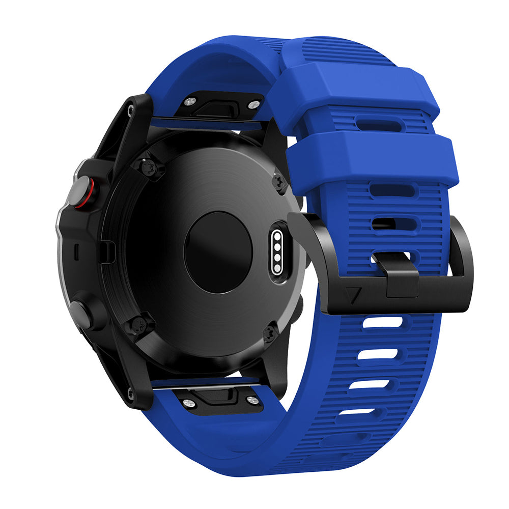 QuickFit Compatible 26mm Rubber Strap for Garmin Fenix 3