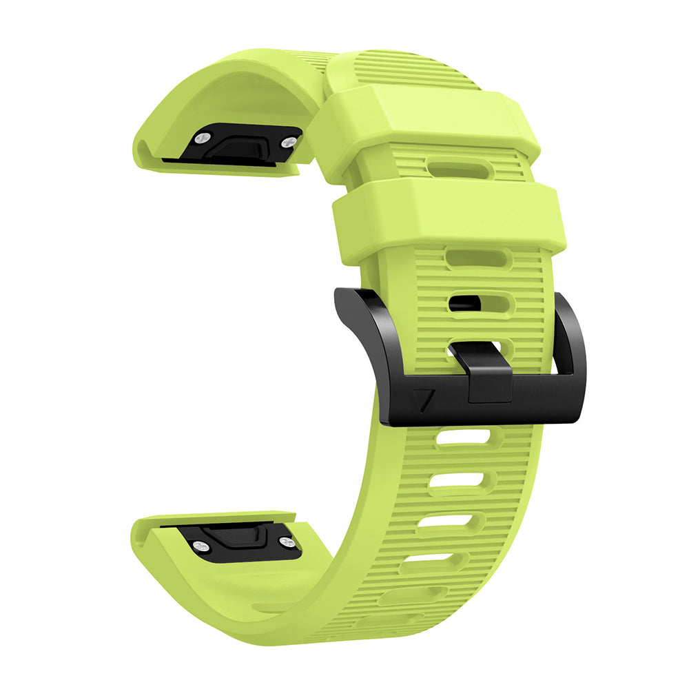 QuickFit Compatible 26mm Rubber Strap for Garmin Fenix 3