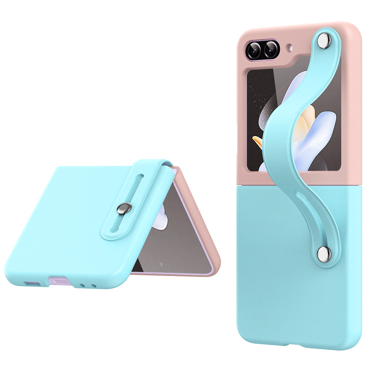 Protective Strap Case for Samsung Galaxy Z Flip 7 FE