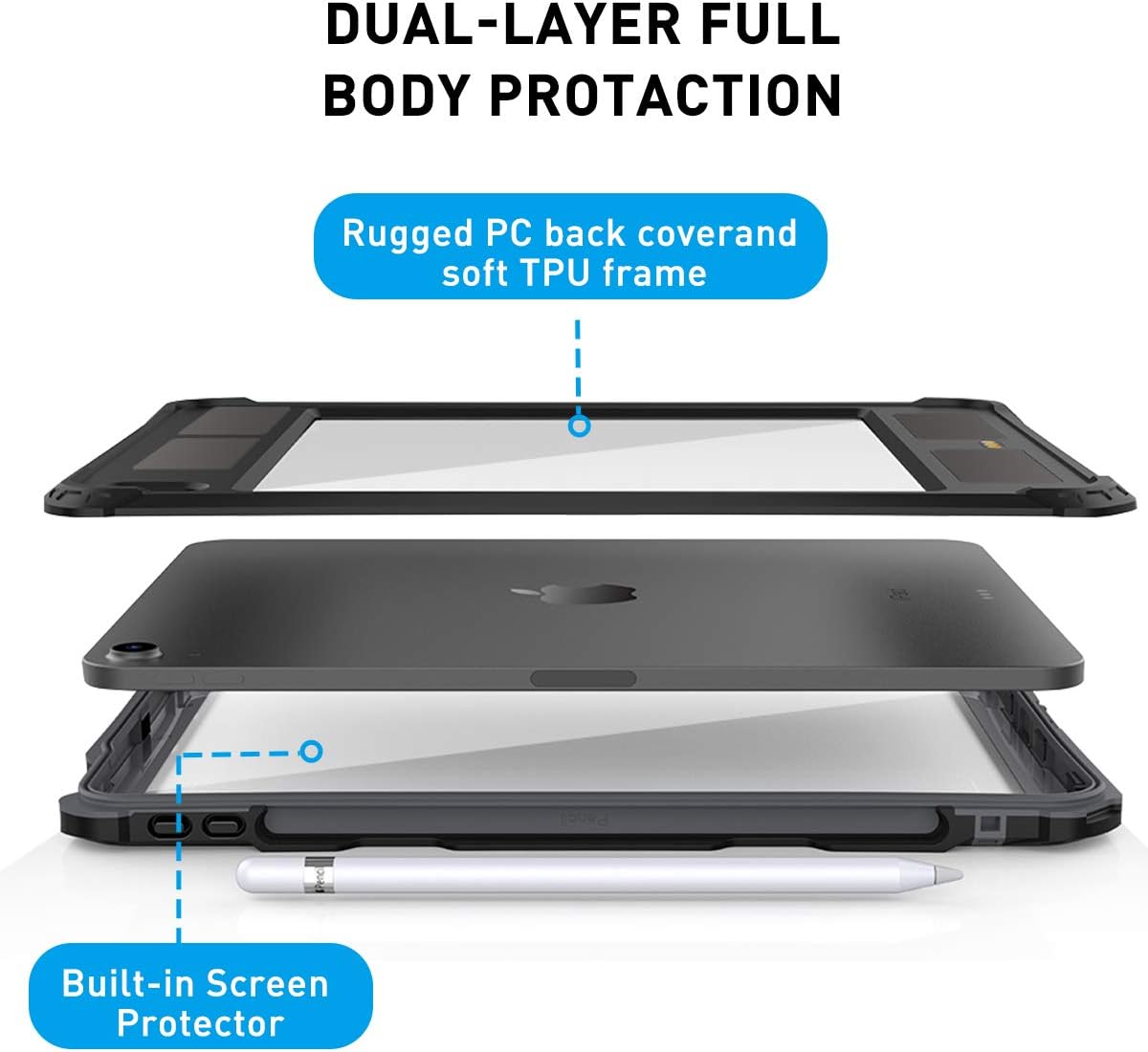 Waterproof Shellbox Case for iPad Air 10.9" 4th Gen (2020)