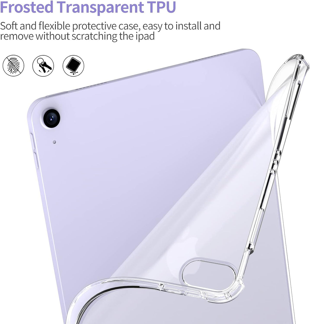 Clear Bumper Gel Case for iPad Air 11" M2 (2024)