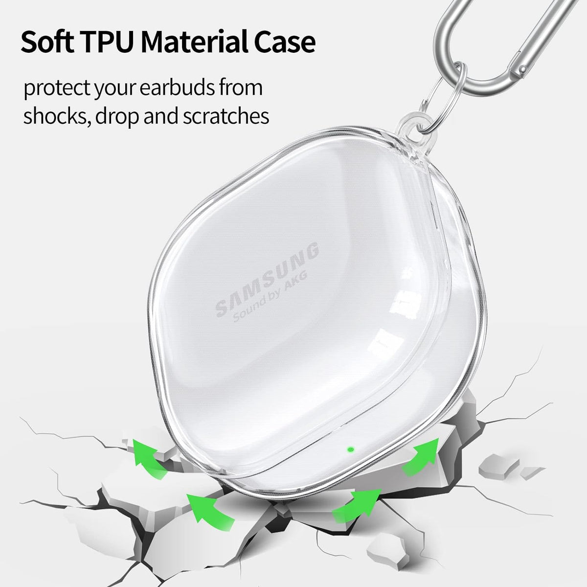 Clear TPU Case for Galaxy Buds 2 Pro