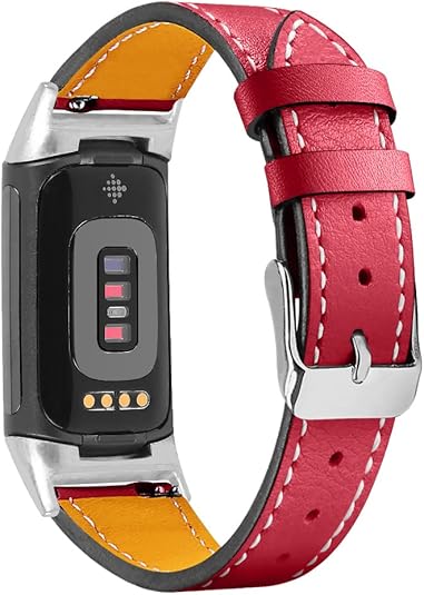Leather Band for Fitbit Charge 5