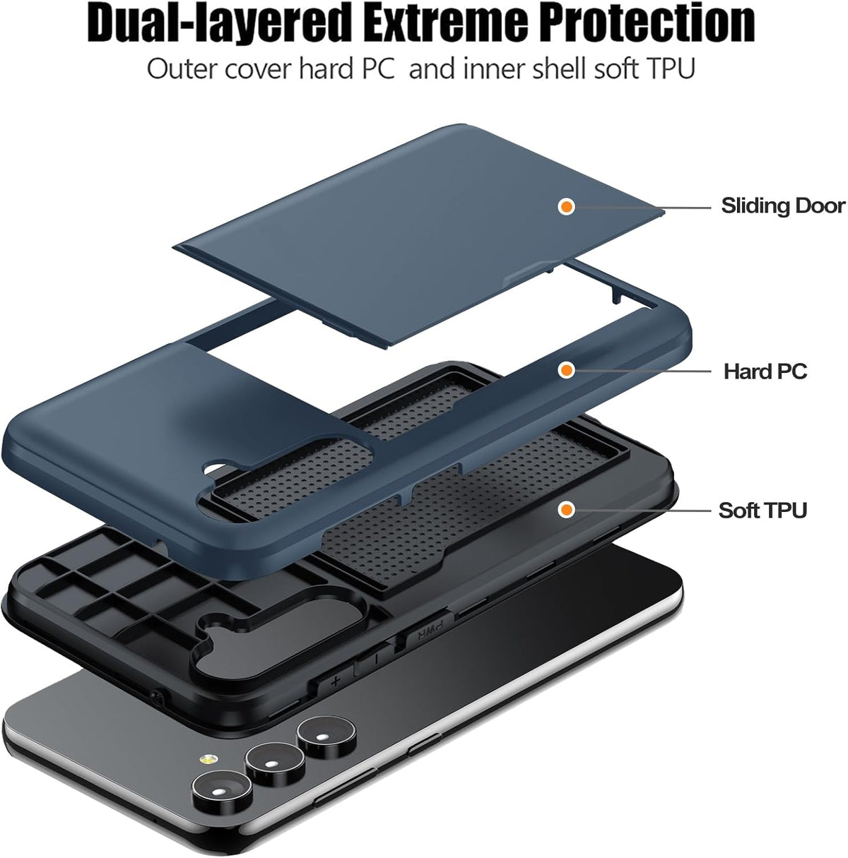 Tough Card Case for Samsung Galaxy S23 FE