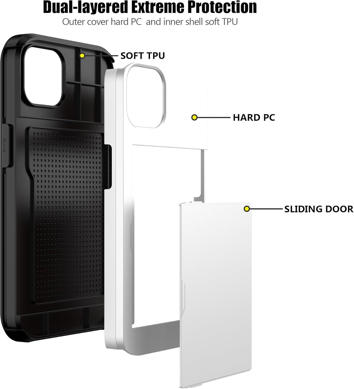 Tough Card Case for iPhone 15