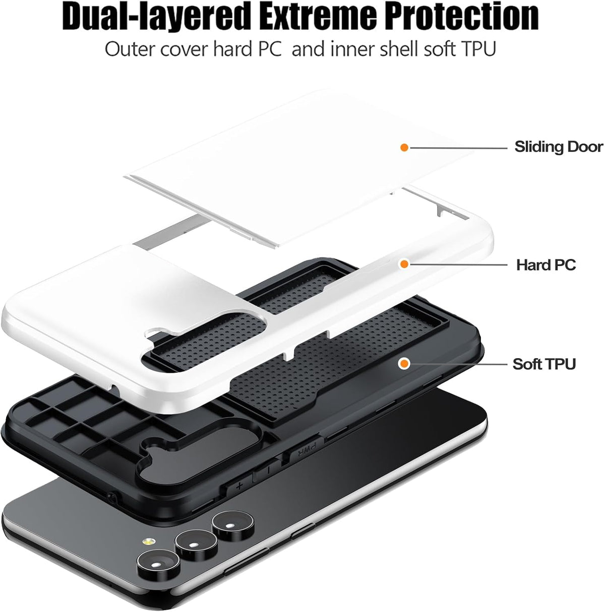 Tough Card Case for Samsung Galaxy S23 FE