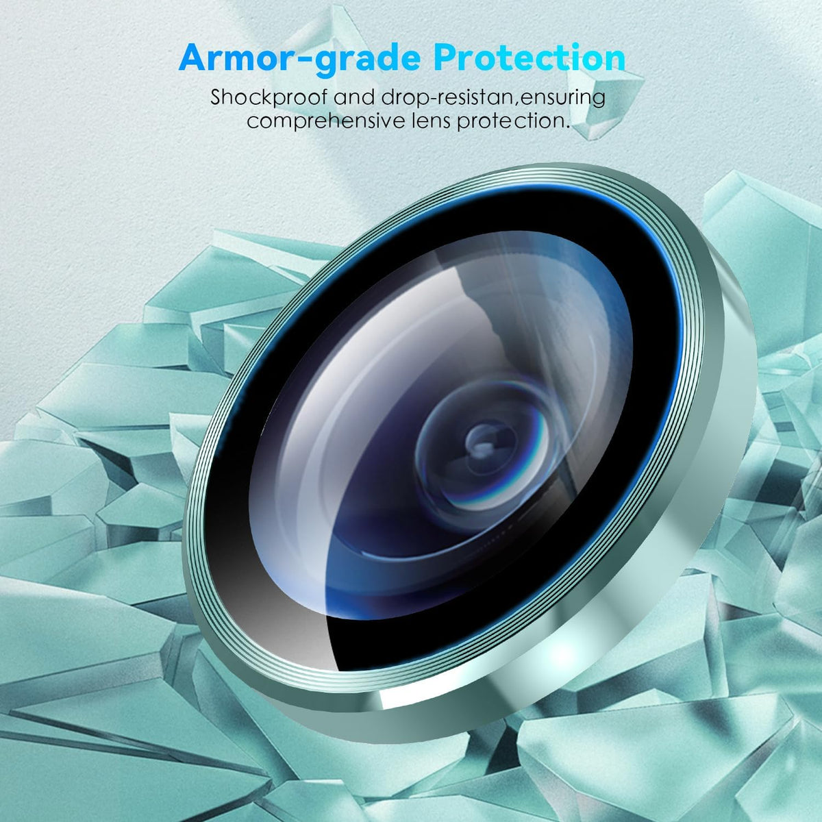 Camera Lens Protector Alloy Frame for iPhone 16
