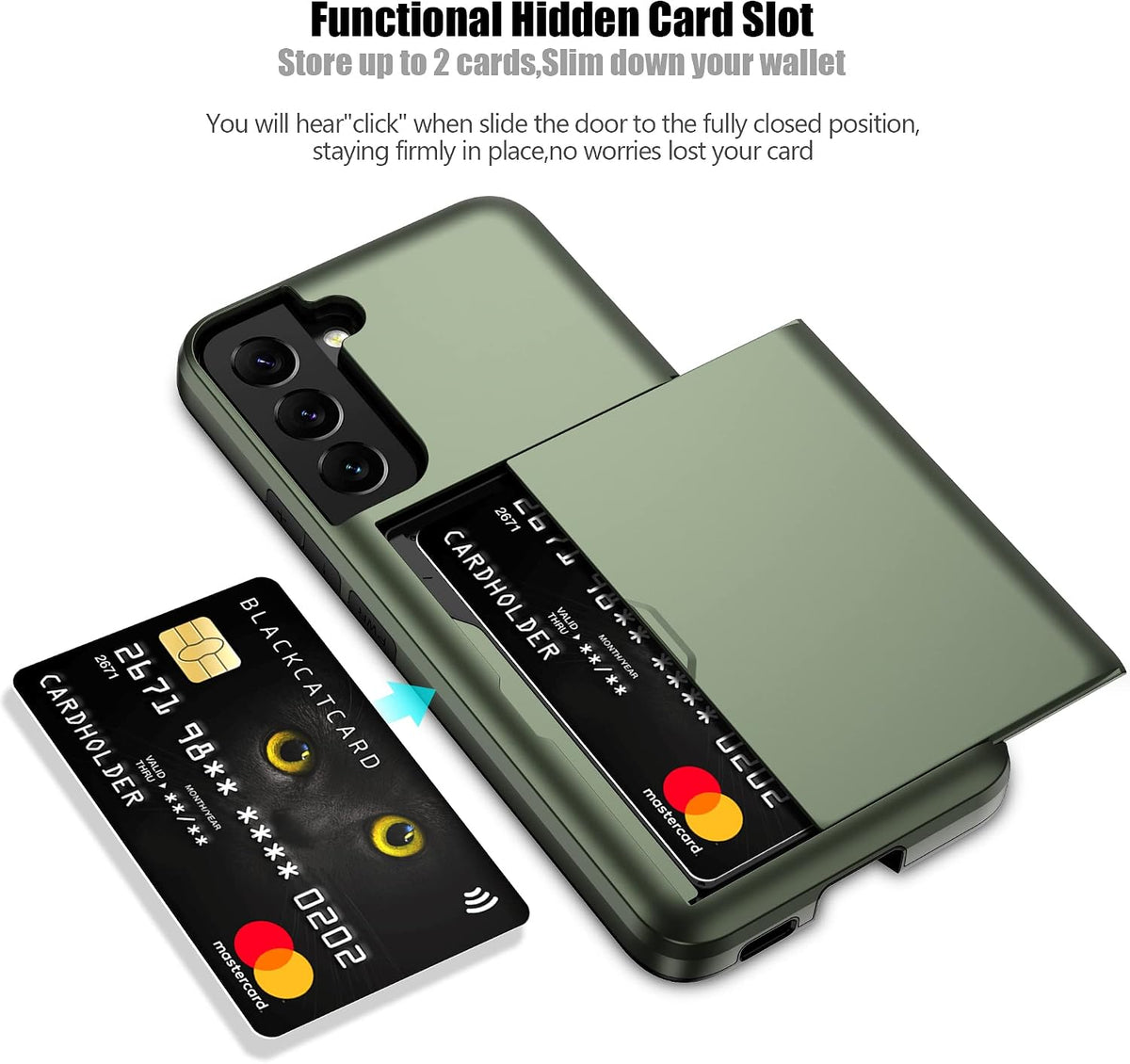 Tough Card Case for Samsung Galaxy S22