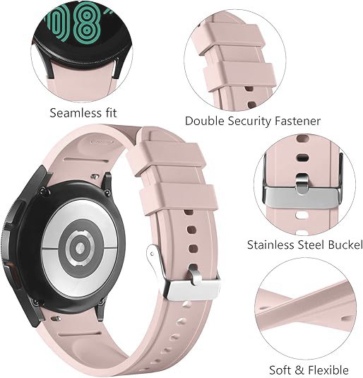 No Gap Rubber Strap for Samsung Galaxy Watch 6