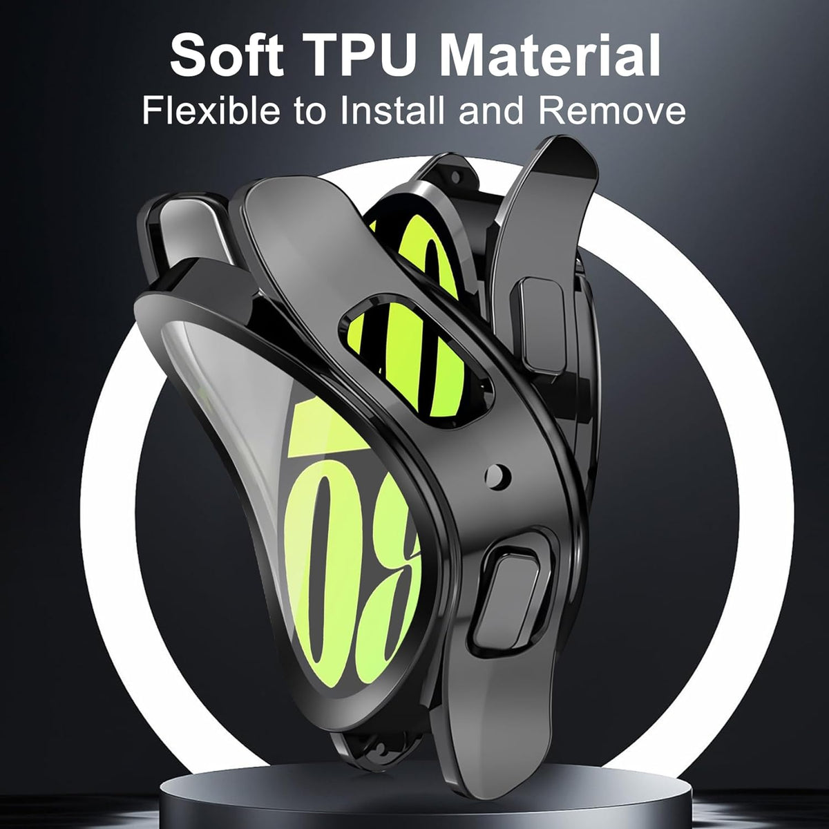 Protective TPU Case for Samsung Galaxy Watch FE