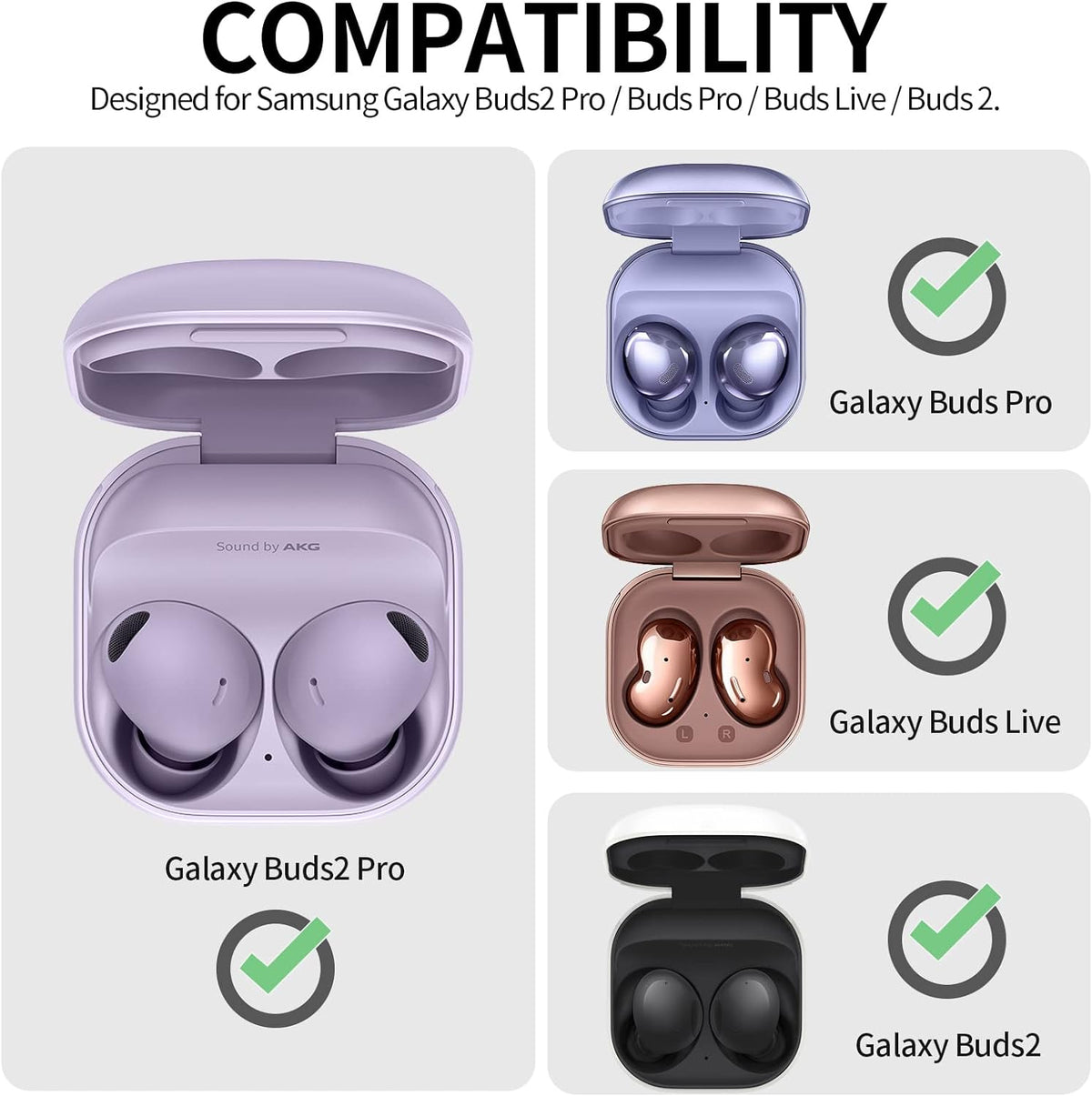 Clear TPU Case for Galaxy Buds 2 Pro