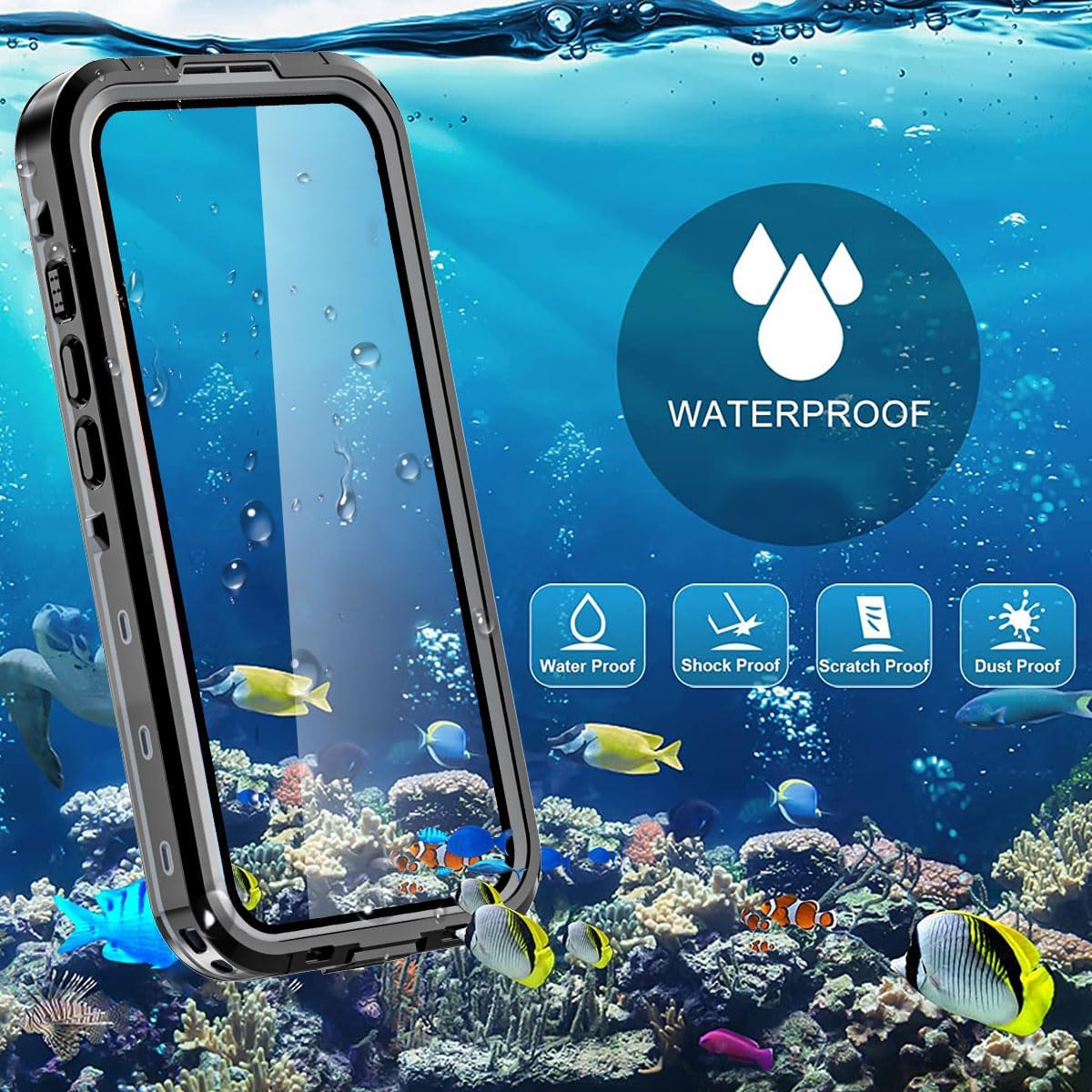 iPhone 16 Pro Max Waterproof case