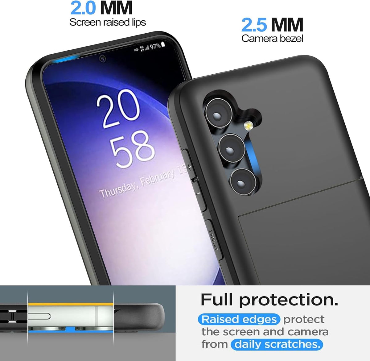 Tough Card Case for Samsung Galaxy S23 FE