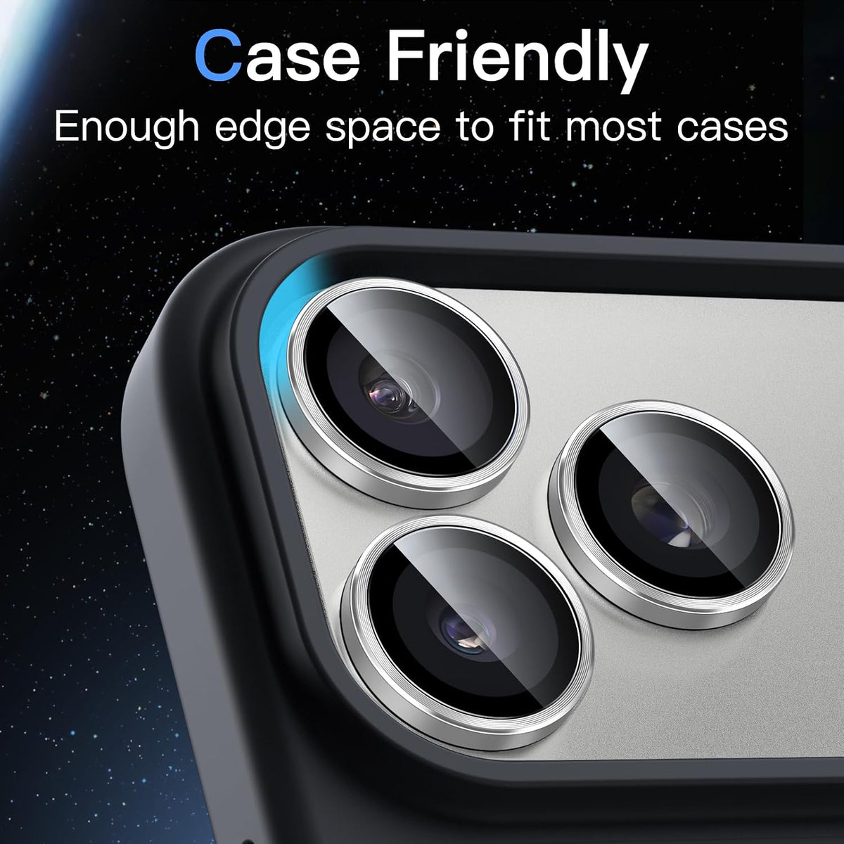 Camera Lens Protector Alloy Frame for iPhone 17 Pro