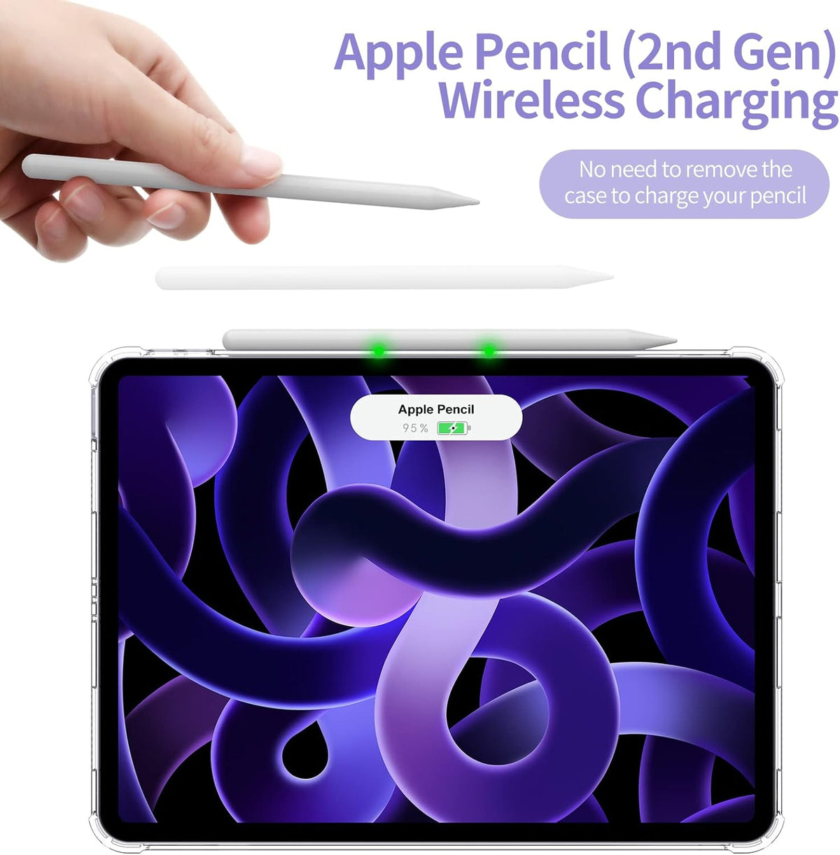 Clear Bumper Gel Case for iPad Air 11" M2 (2024)