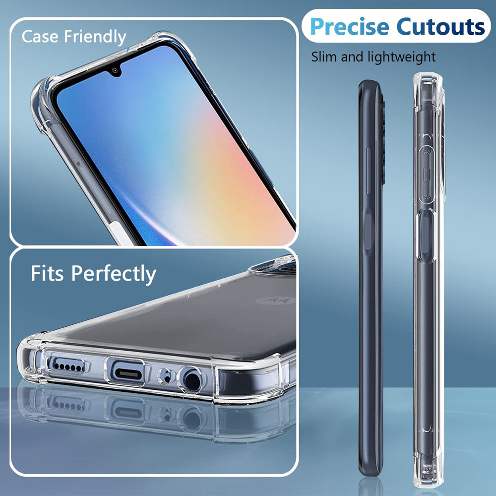 Clear Bumper Case for Samsung Galaxy A54 5G