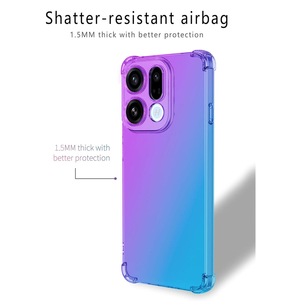 Gradient Gel Case for OPPO Find X9 Pro
