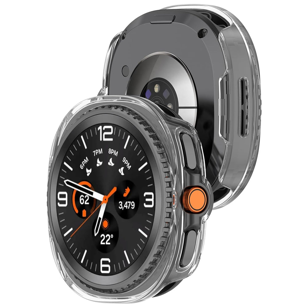 Samsung Galaxy Watch 8 Classic 46mm Case by SwiftShield (2 Pack - Clear)