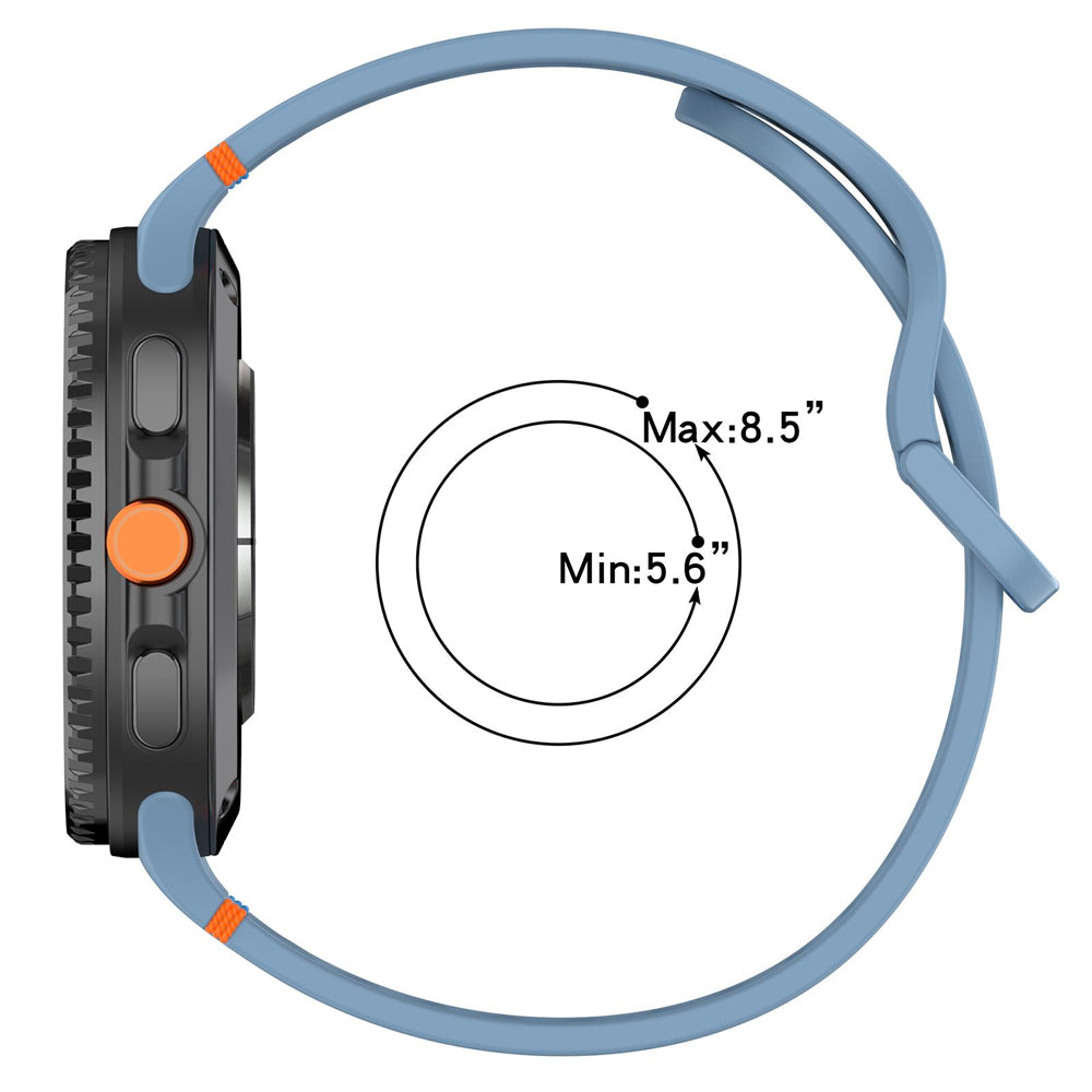 Rubber Strap for Samsung Galaxy Watch 8 (44mm)