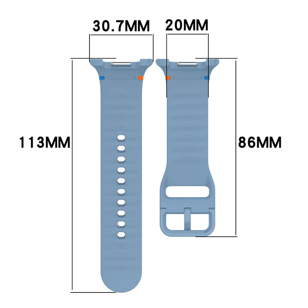 Rubber Strap for Samsung Galaxy Watch 8 (44mm)