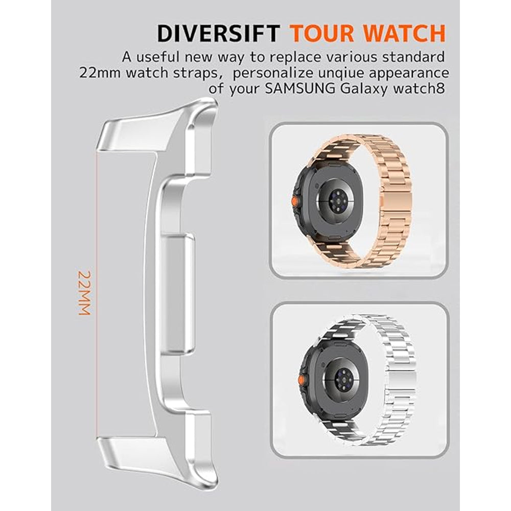Strap Connection Lug Adapter 22mm for Samsung Galaxy Watch 8 Classic (46mm)