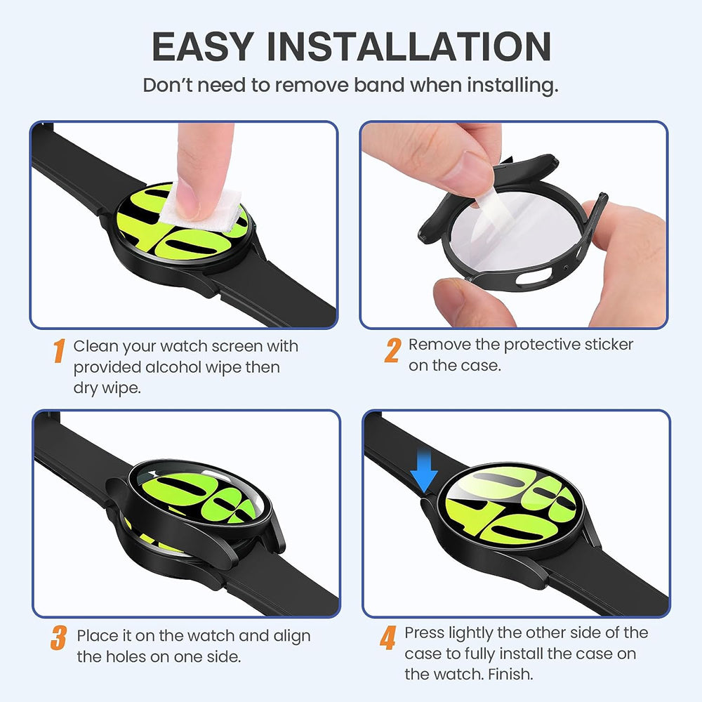 Protective TPU Case for Samsung Galaxy Watch 6