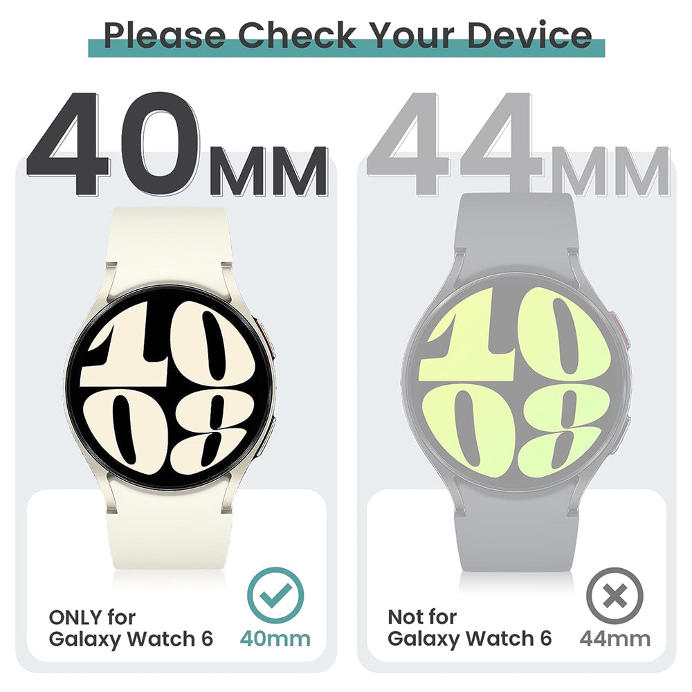 Protective TPU Case for Samsung Galaxy Watch 6