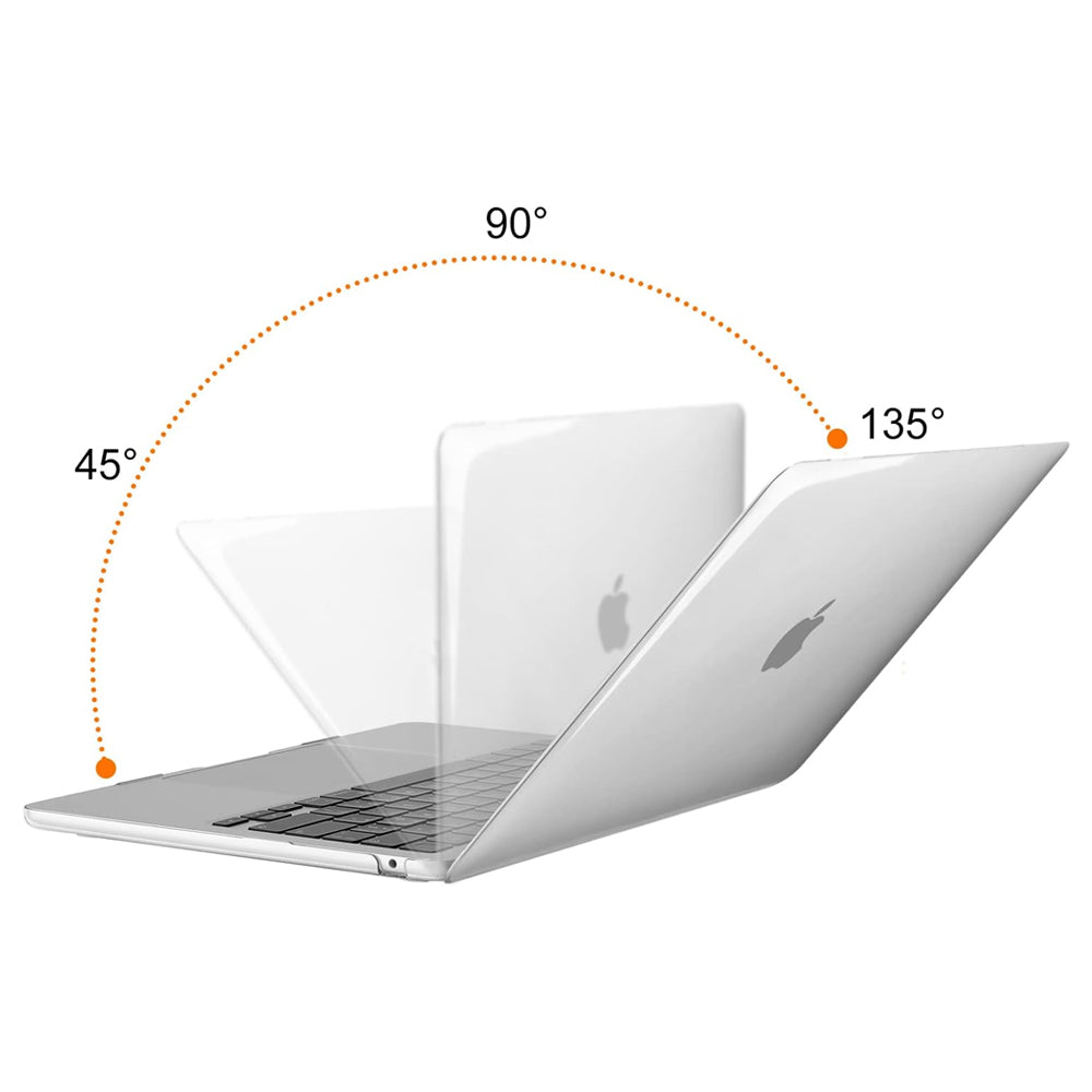 Clear Hard Case for Macbook Air 13.3" (2018 - 2022)