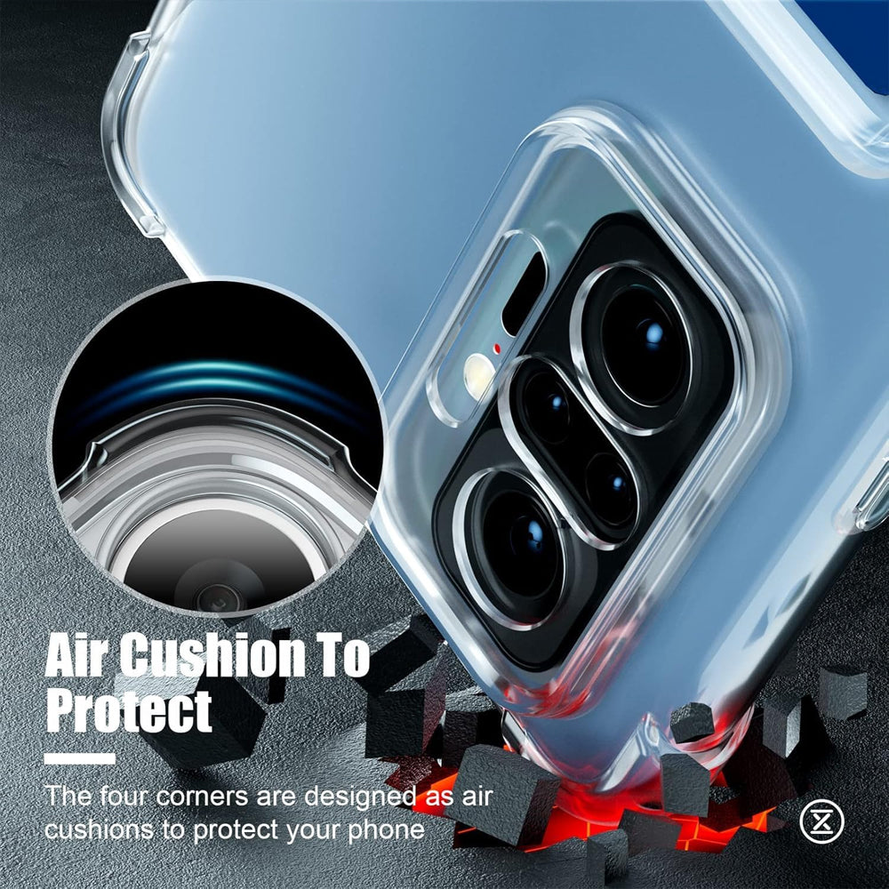 Clear Card Wallet Case for OPPO A60 5G
