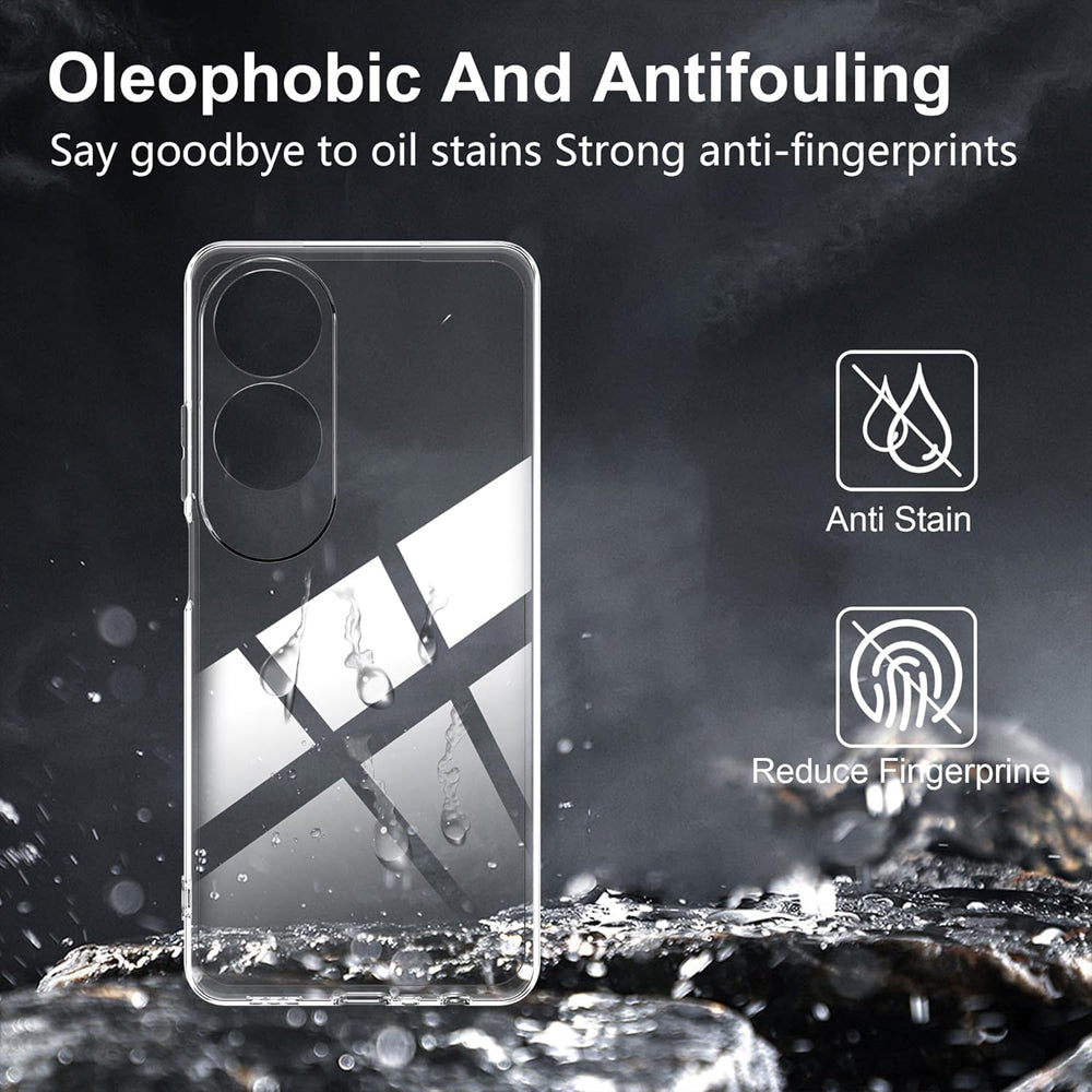 Clear Gel Case for OPPO A60 4G