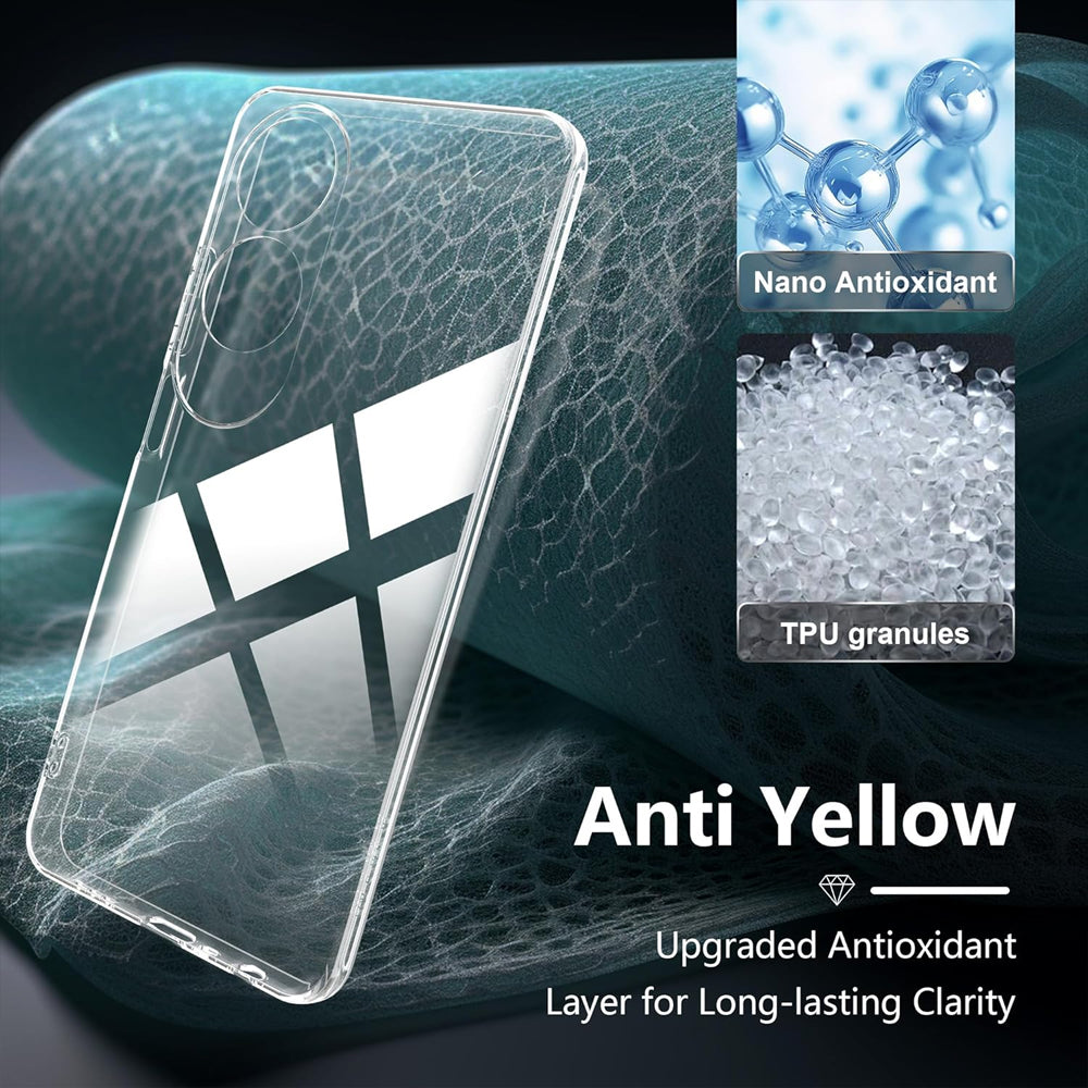 Clear Gel Case for OPPO A60 4G