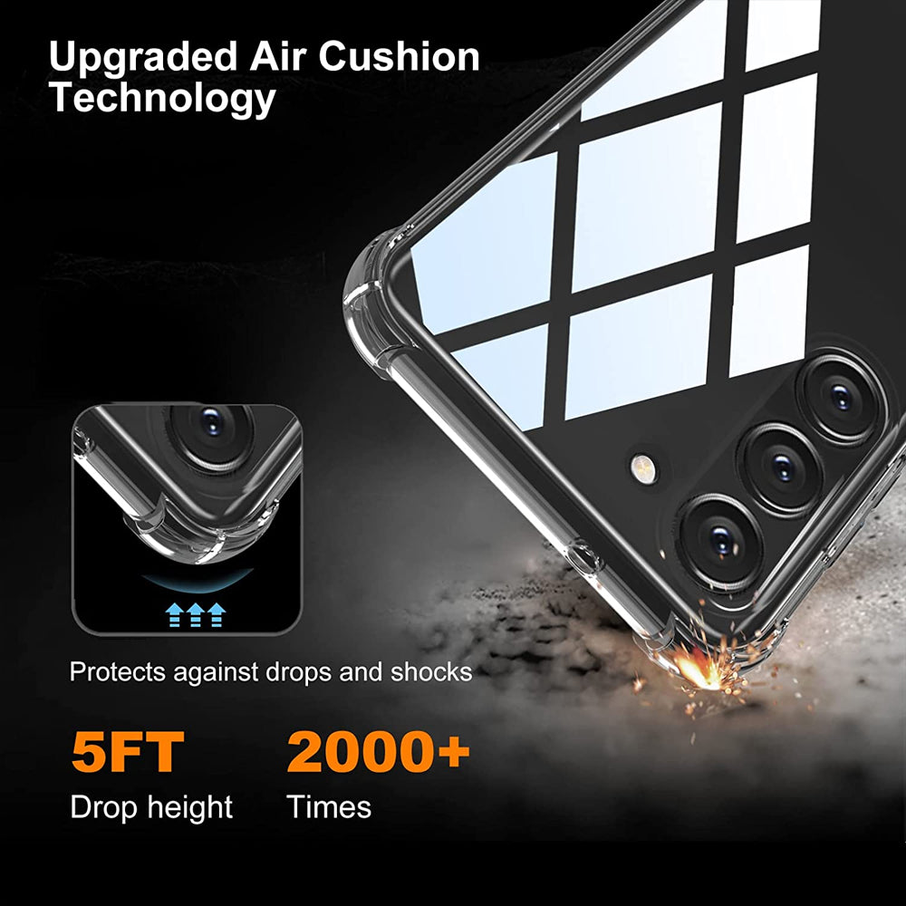 Bumper Hard Clear Case for Samsung Galaxy S23 FE